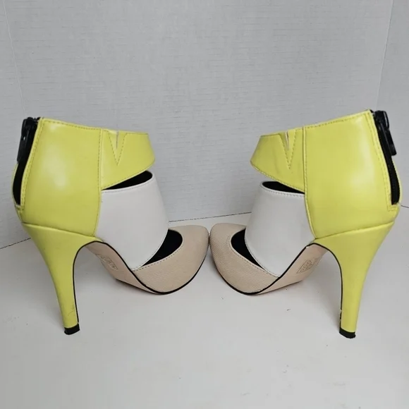 Call It Spring Yellow Strap Heels - Picture 7 of 14